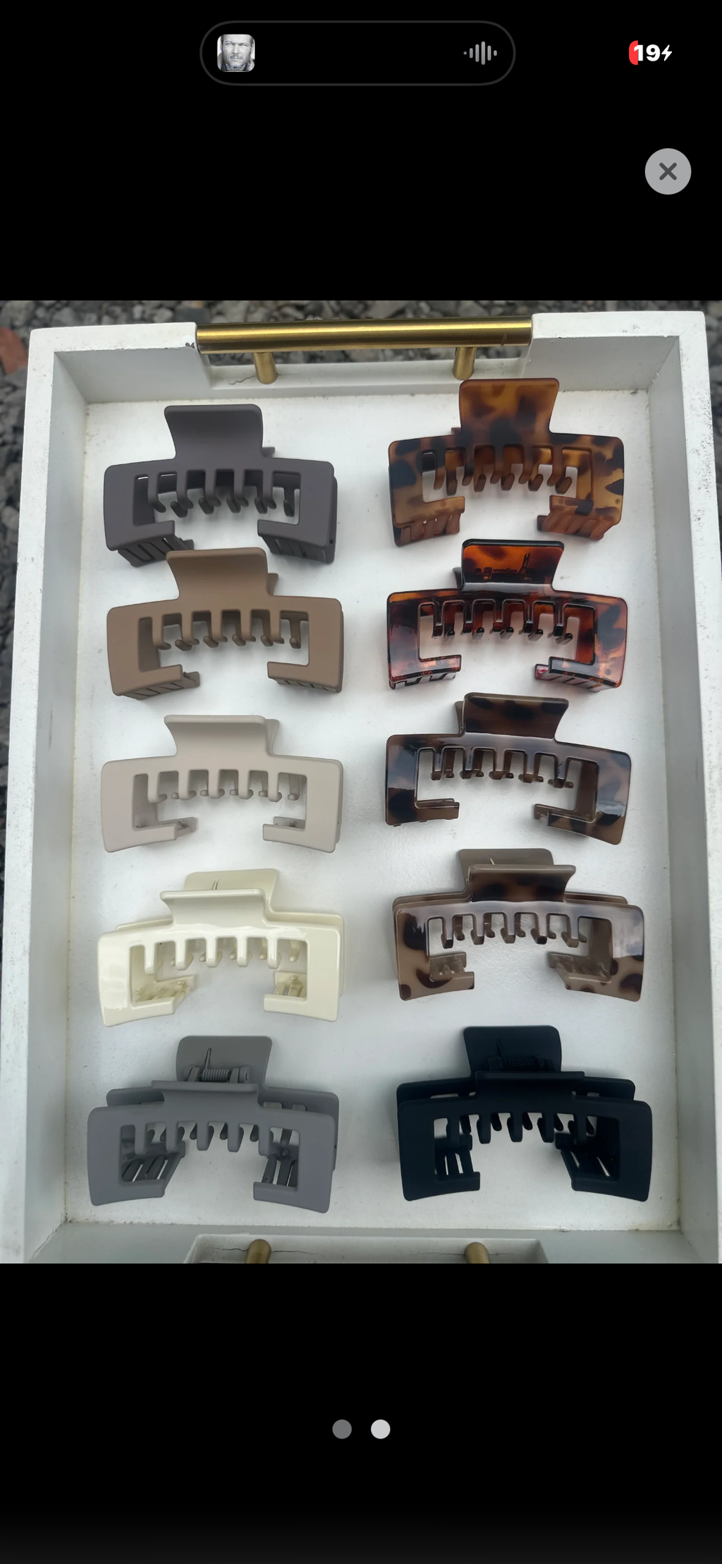 Trucker hat claw clips