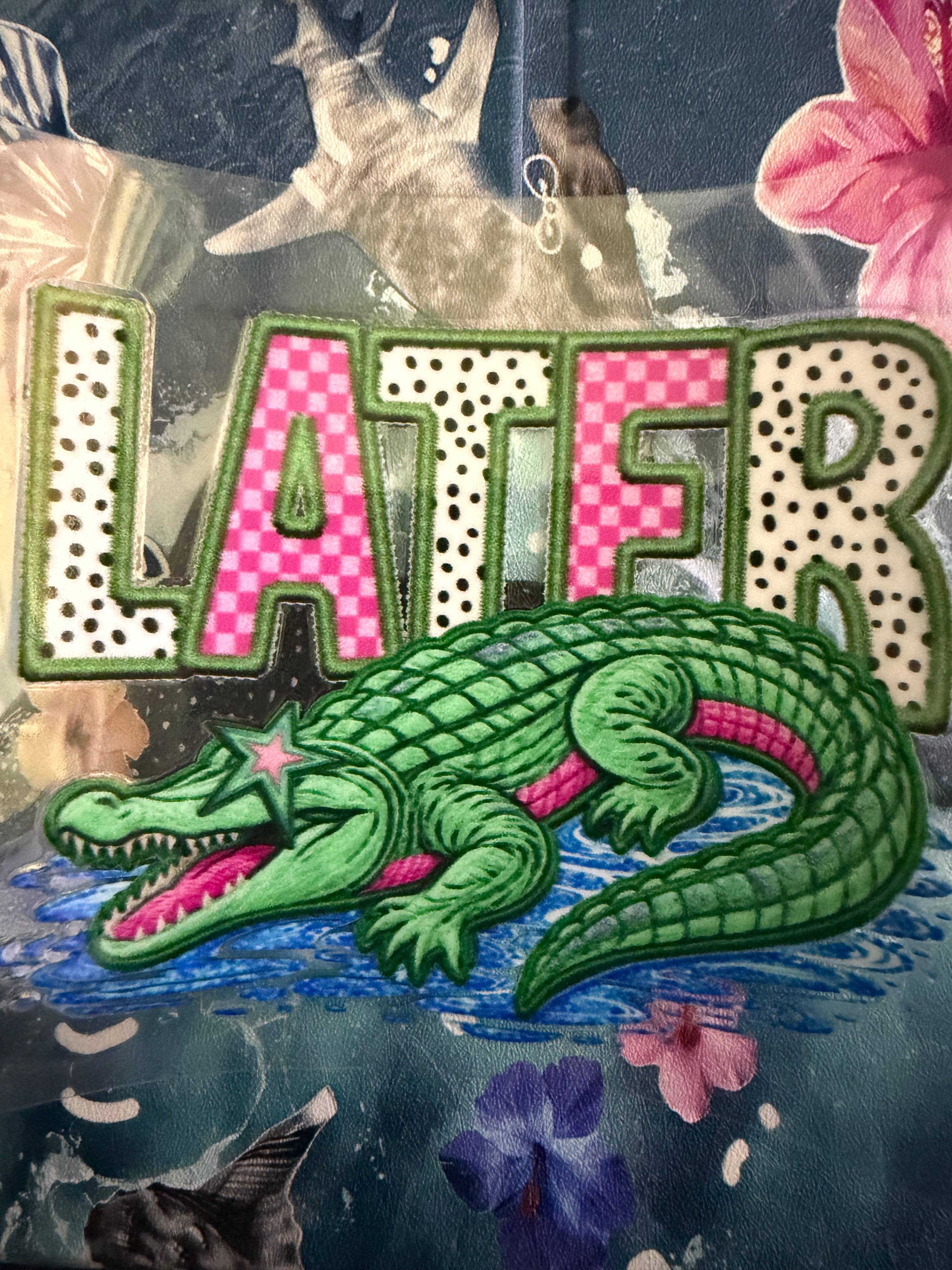 Later gator cup decal