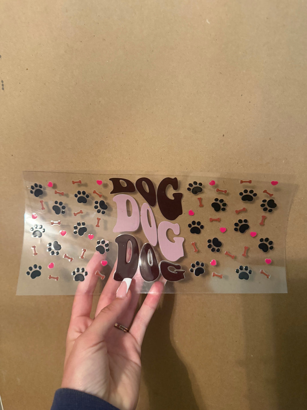 Dog cup wrap
