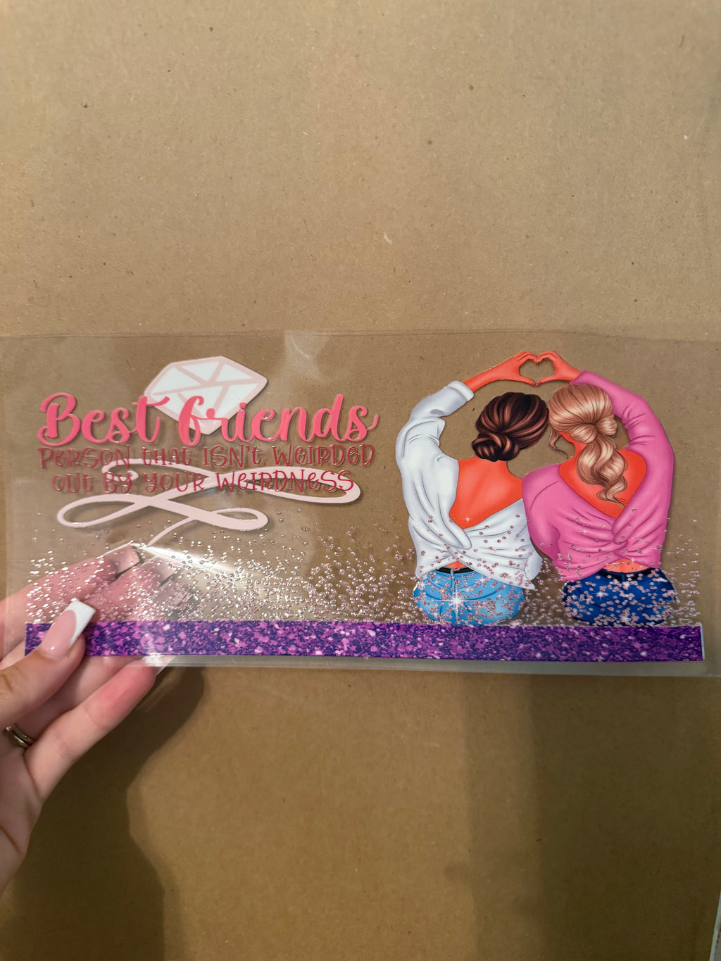 Bestfriend cup wrap